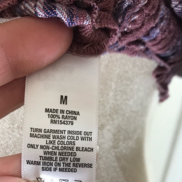 Aeropostale striped boho crop top - Picture 8 of 8